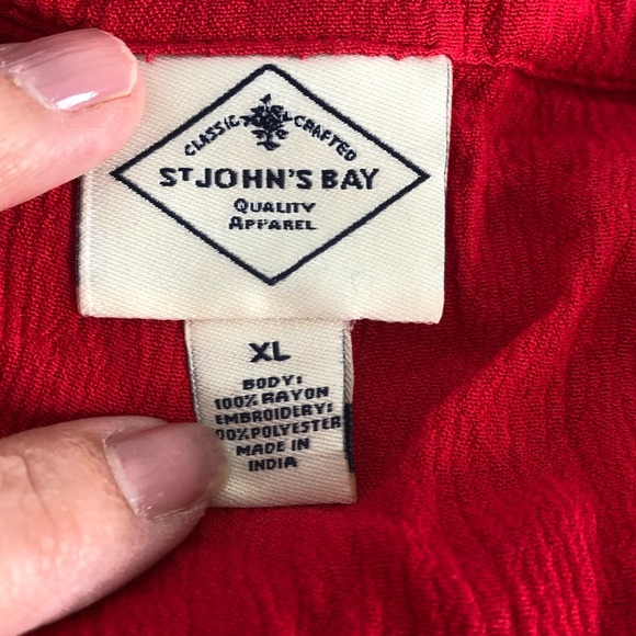 Maurices Live and Let Live St. John’s Bay Tops XL - Picture 12 of 16